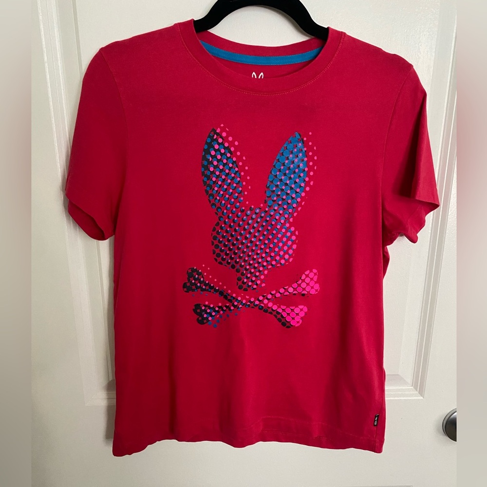 Psycho Bunny Magenta Tee